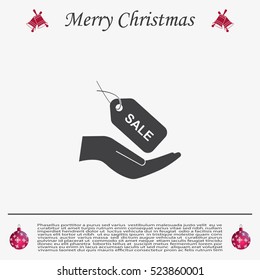 Icon of sale tag
