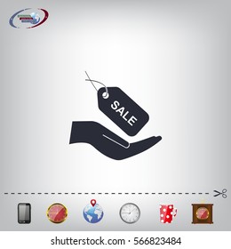 Icon of sale tag