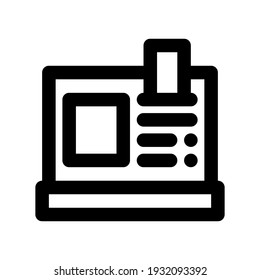 Equipo de ventas de iconos con esquema de estilo