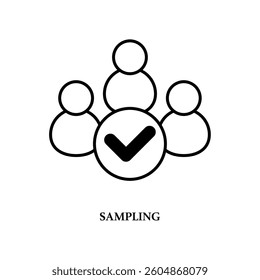 Icon a sampling, isolated against a clean background.