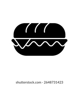 Icon a sandwich, isolated against a clean background.