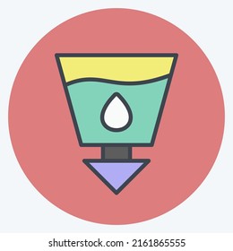 Icon Sanitation. suitable for Community symbol. color mate style. simple design editable. design template vector. simple symbol illustration