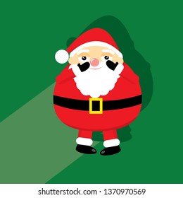 icon with santa claus
