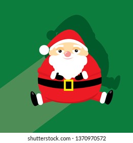 icon with santa claus