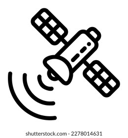 Icon Satellite se puede usar para aplicaciones web, infografía, etc