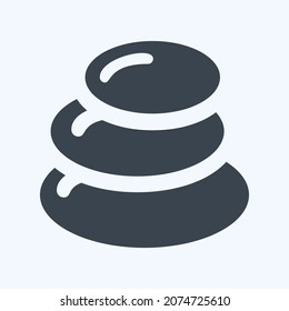 Icon Sauna - Glyph Style - Simple illustration, Editable stroke, Design template vector, Good for prints, posters, advertisements, announcements, info graphics, etc.