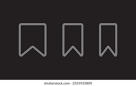 Icon save, bookmark. Logo, design, universal, business, social media. Pixel perfect. Vector Eps10.