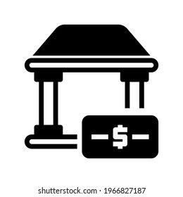 Icon Savings With Style Glyph