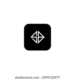 icono sb moderno, simple, abstracto