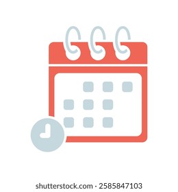 Icon a schedule, isolated against a clean background.