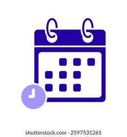 Icon a schedule, isolated against a clean background.