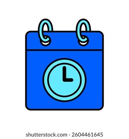 Icon a schedule, isolated against a clean background.