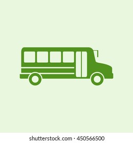 Icon school bus.