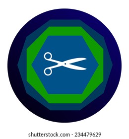 icon of scissor