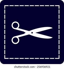 icon of scissor