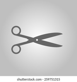 icon of scissor