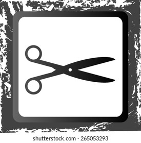 icon of scissor