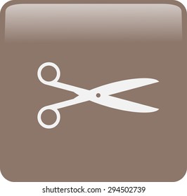 icon of scissor