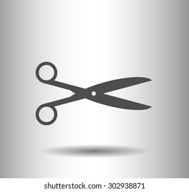 icon of scissor