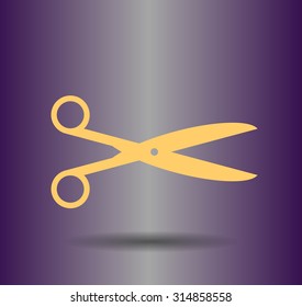 icon of scissor