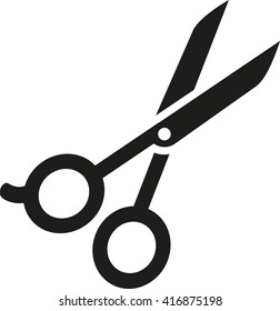 Icon of a scissor