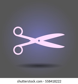 icon of scissor