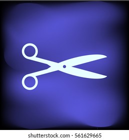 icon of scissor