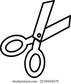 icon scissors vector illustration of medical equipment for medical.	