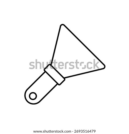 Icon a Scraper, isolated against a clean background.