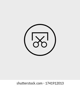Icon of screenshoot on smartphone