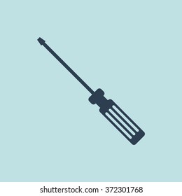 Icon of Screw Driver. EPS-10.