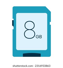 icon sd card adapter with 8gb memory to complete your attractive design