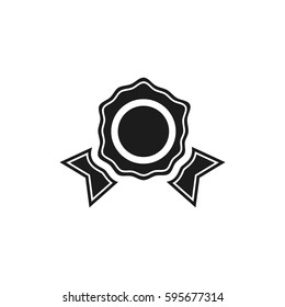 Icon of seal. Stock vector illustration