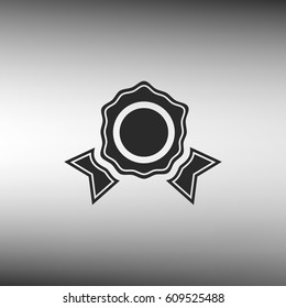 Icon of seal. Stock vector illustration