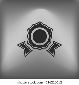 Icon of seal. Stock vector illustration
