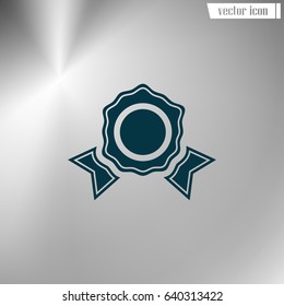 Icon of seal. Stock vector illustration