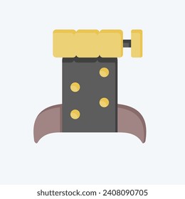 Icon Sealife. related to Plastic Pollution symbol. flat style. simple design editable. simple illustration