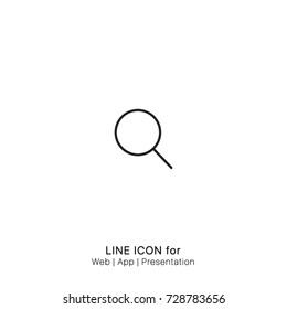 Icon search graphic design single icon vector