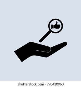 Icon of Search Like.