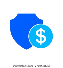 Icono de un fondo seguro, aislado contra un fondo limpio.