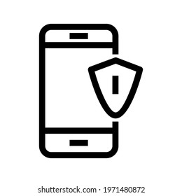 Icon Security With Style Outline