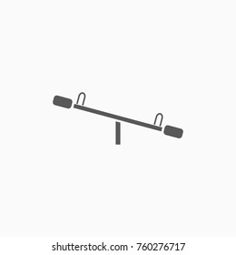 Icon of seesaw.