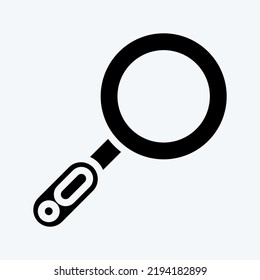 Icono Seo. adecuado para el símbolo Branding. estilo glifo. diseño simple editable. vector de plantilla de diseño. ilustración simple