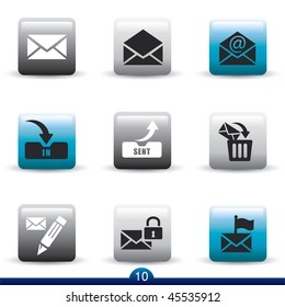 Icon series 10 - mail