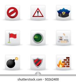 Icon series 8 - security