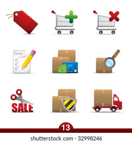 Serie de iconos - compra