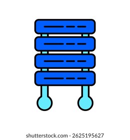 Icon a server, isolated against a clean background.