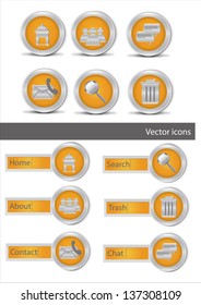 Icon set 1.vector illustration