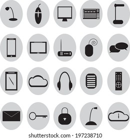 icon set 20 office
