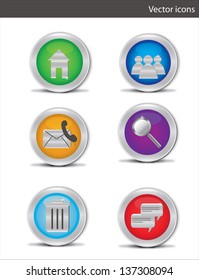 Icon set 2.vector illustration